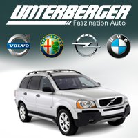 Website of Unterberger auto dealer
